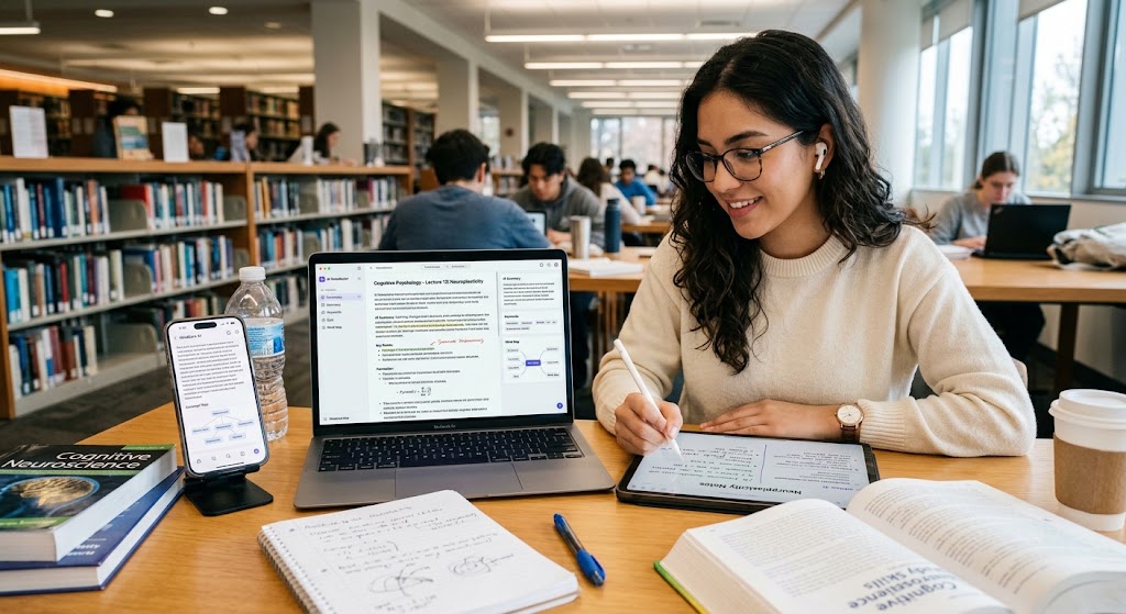 Mejores apps de apuntes con IA para universitarios